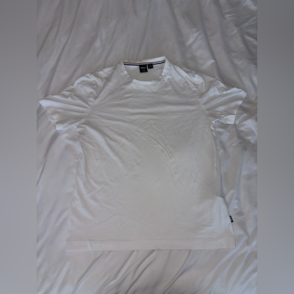 HUGO Crisp White Short Sleeve Tee